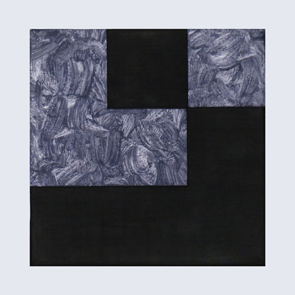 Philip Bradshaw, Crossword paintings, Untitled, 2013